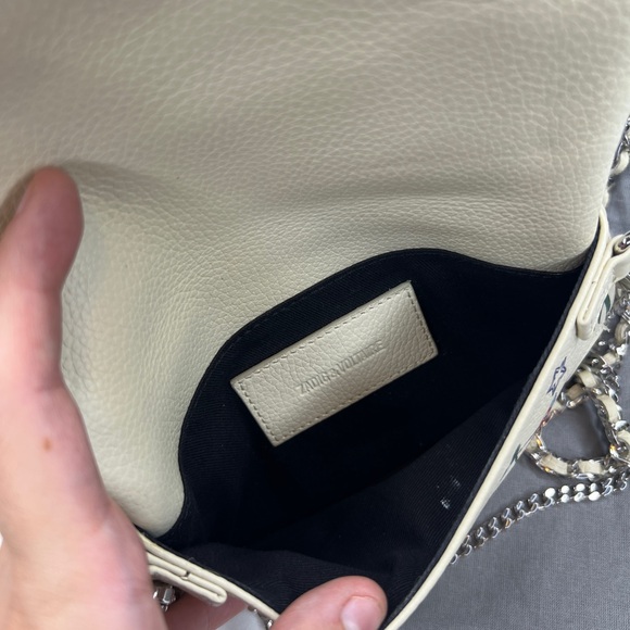 Rock Nano Humberto Cruz Crossbody - Zadig & Voltaire - Leather - Beige - Picture 7 of 16